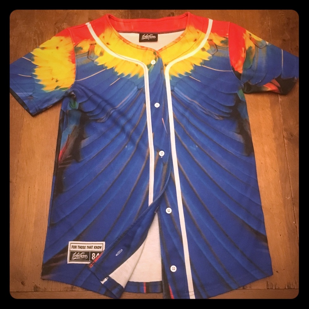Baseball jersey concert Ichiban button down cool
